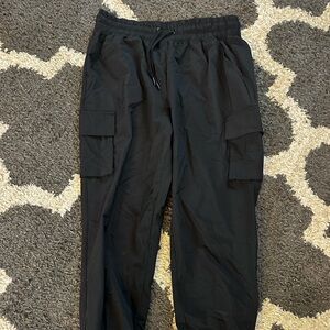 Black Cargo Pants for Women